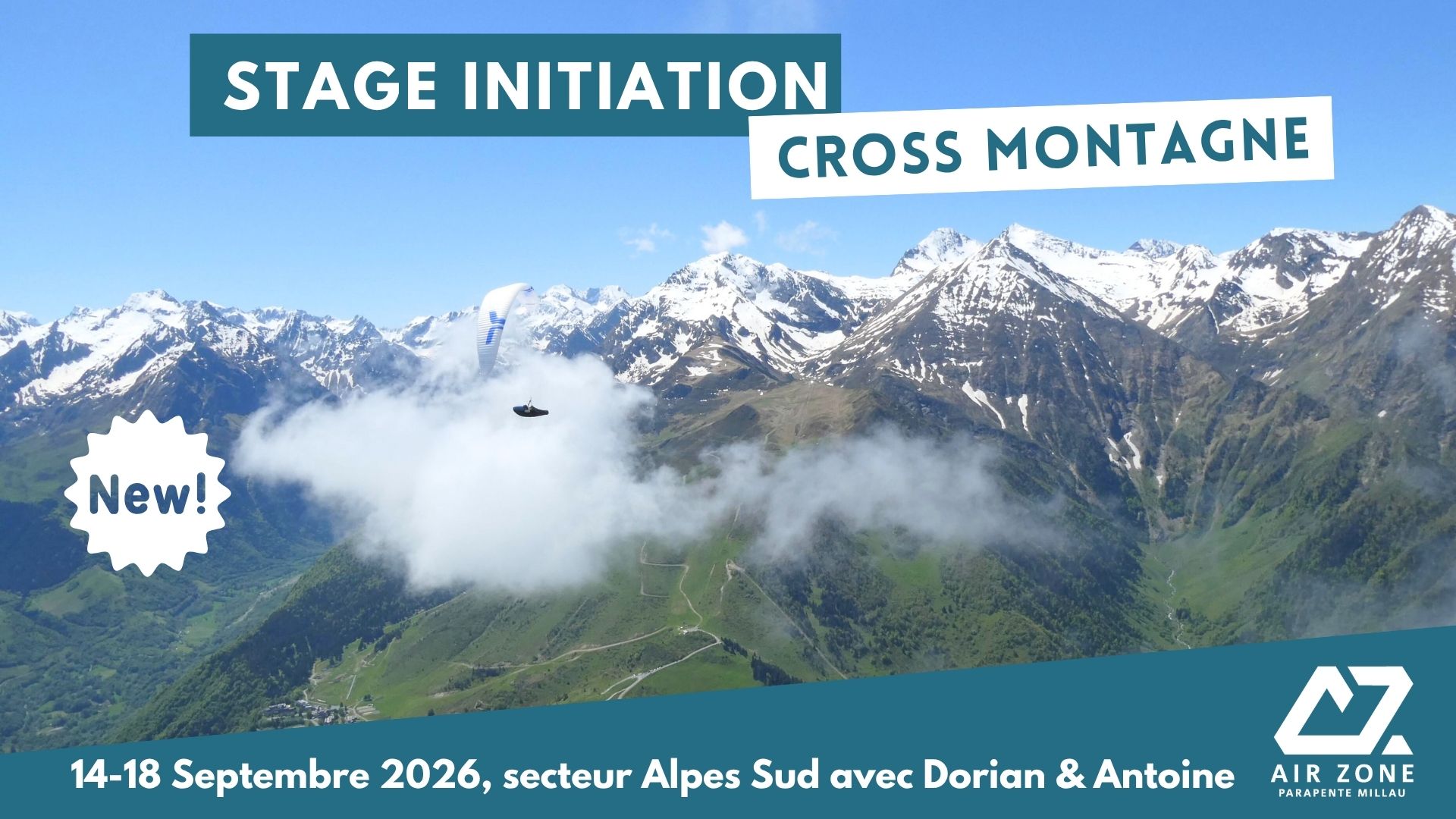 stage cross montagne airzone parapente